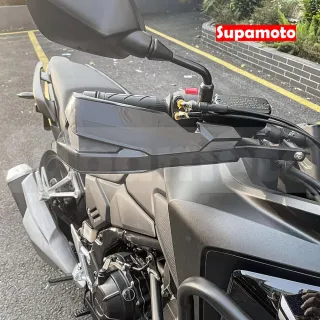 【Supamoto】雙色LED護弓—K(日行燈/方向燈/越野ADV/史坤伯/防風防曬/卡夢碳纖維/護手/機車改裝)