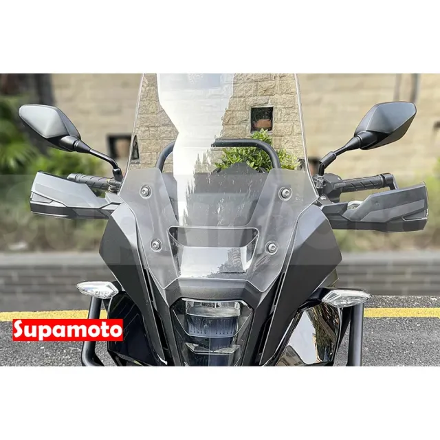 【Supamoto】雙色LED護弓—K(日行燈/方向燈/越野ADV/史坤伯/防風防曬/卡夢碳纖維/護手/機車改裝)