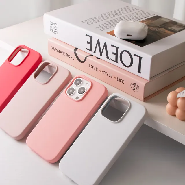 【General｜春櫻系列】iPhone X 手機殼 iX 液態矽膠保護殼 保護套