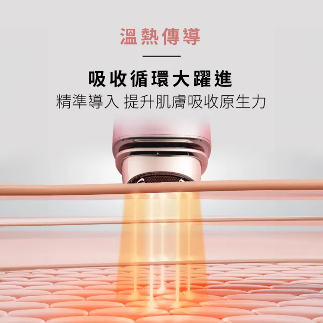 【TRYME 詩朵】時光機雙頻微電流導入儀x1台(粉色)