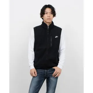 【NIKE 耐吉】鋪棉背心 保暖背心 男款 AS M NK CLUB SSNL WINTERIZED V 黑色(FZ0895010)