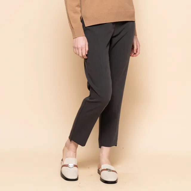 【perng yuh 芃諭名品】纖雅自信 錐口 修身 九分褲(2024 AW Collection|3C秋冬新品上市)