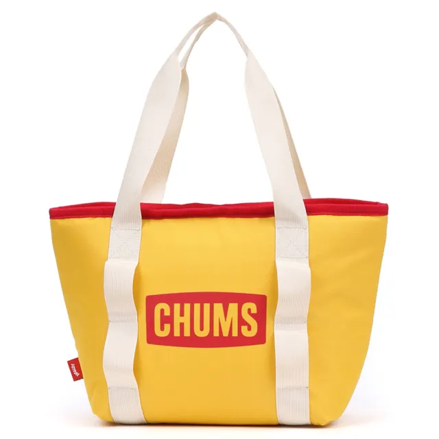 【CHUMS】CHUMS 休閒 CHUMS Logo Soft Cooler Mini Tote保冷袋 黃色 男 女(CH603854Y001)