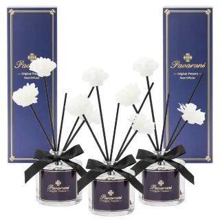 【Pavaruni】美國擴香瓶三入組晨曦系列無火香薰天然精油花香木質果香(生日聖誕交換女友女生情人禮物)