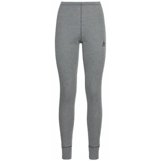 【ODLO】女 ECO銀離子保暖型長褲『混鋼鐵灰』159121(排汗 快乾 運動 慢跑 登山 戶外  排汗衣)