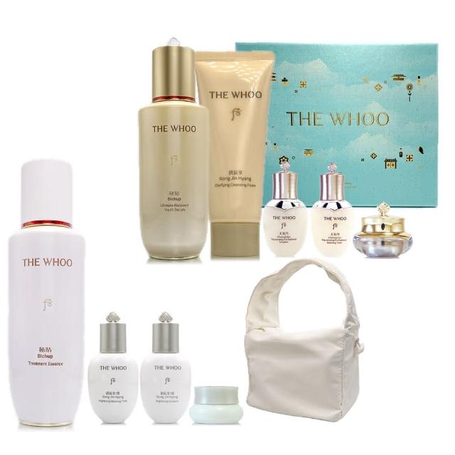 【WHOO 后】重生秘帖90ml-5件組禮盒 + 秘帖循環精華130ml-5件組禮盒 - 全新改版.限量加大版(專櫃公司貨)