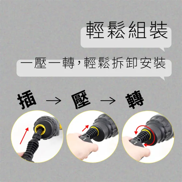 【KINYO】無線高壓清洗機(沖洗機/洗車機/高壓水槍 HPC-63)