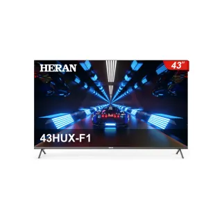 【HERAN 禾聯】43型4K HDR GoogleTV超頻雙杜比環繞液晶顯示器(43HUX-F1)