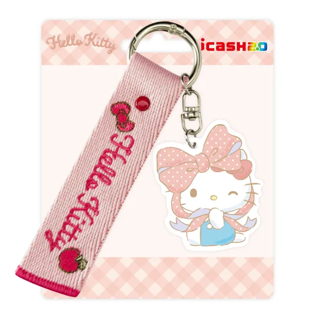 【icash 愛金卡】Hello Kitty-粉嫩織帶icash2.0