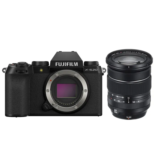 【FUJIFILM 富士】X-S20+16-80mm變焦鏡組(平行輸入-)