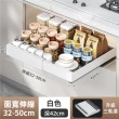 【慢慢家居】升級可伸縮-廚房多功能抽屜式收納置物架(4入)