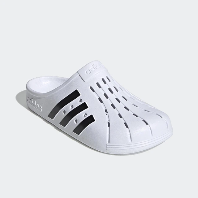 adidas 愛迪達 拖鞋 男鞋 女鞋 穆勒拖 ADILETTE CLOG 白 FY8970(A5374)