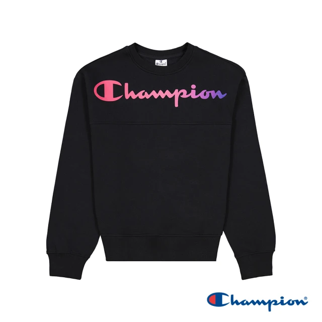 Champion 官方直營-LEGACY系列印花大學T上衣-女(歐線)