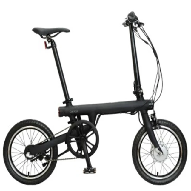 QiCYCLE 騎記 QiCYCLE EF1(電動輔助折疊腳踏車-消光黑)