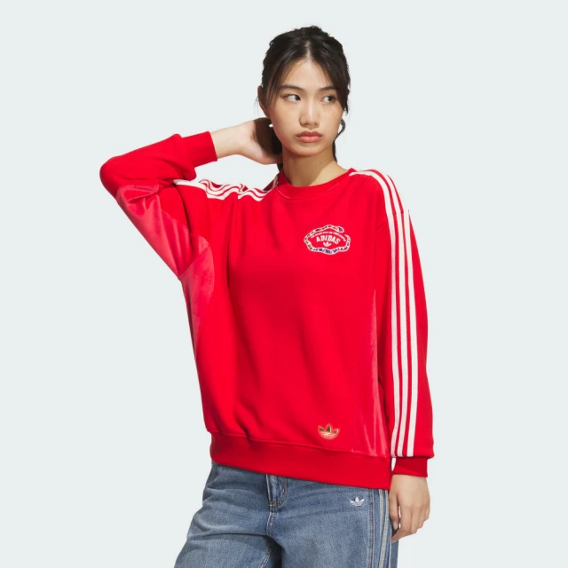 adidas 愛迪達 CNY 長袖上衣 女 - Originals JL8424