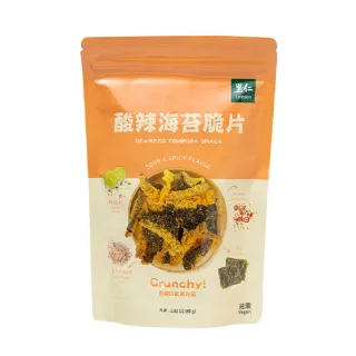 即期品【里仁】酸辣海苔脆片80g
