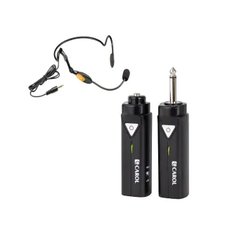 【CAROL 佳樂電子】5.1 無線藍牙麥克風套組 BTM-510BC+MUD-806N 頭戴式(電池版 教學演講用 動靜態皆宜)