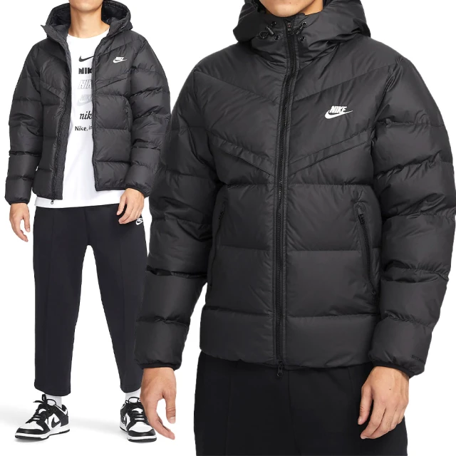 NIKE 耐吉 AS M NK SF WR 650-D FLD HD JKT 男款 黑色 羽絨 保暖 冬季 外套 FB8178-010