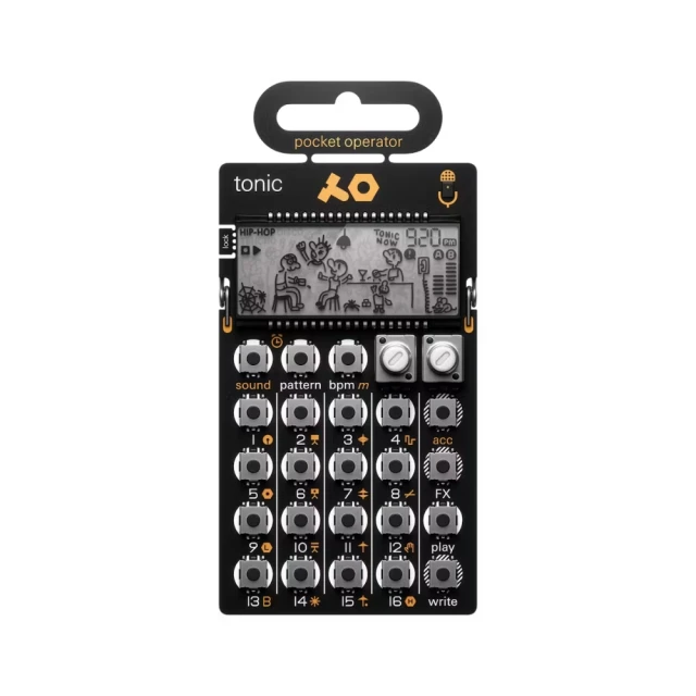 teenage engineering PO-32 Tonic 口袋鼓機合成器(來自北歐的迷你樂器)