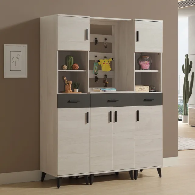 【唯熙傢俱】米可橡木白2尺鞋櫃(玄關櫃 鞋櫃 鞋子收納櫃 收納櫃 置物櫃)