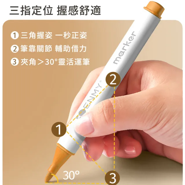 【ENMY】80色 大容量丙烯馬克筆 萬物彩繪麥克筆 學生兒童繪畫美術塗鴉筆 不透色可疊色水性畫色筆(開學必備)
