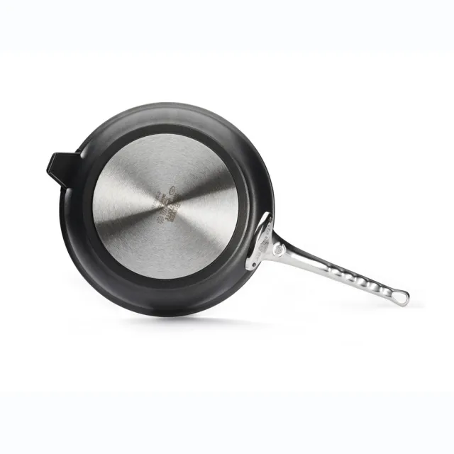 【de Buyer 畢耶】Choc Extreme鑄鋁系列 旗艦量子不沾平底鍋32cm-適用IH爐(附握耳)