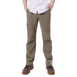 【戶外趣】男薄款耐磨9口袋防潑水彈性防曬長褲(HPM001S 褐色)