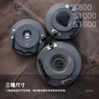 【Campingmoon 柯曼】戶外茶壺 S800 0.8L(煮水壺 茶壺 Campingmoon 露營 逐露天下)