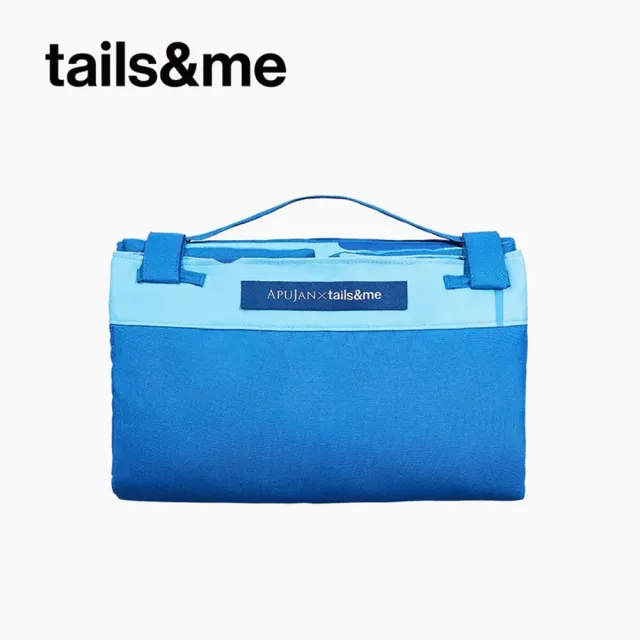 【tails&me 尾巴與我】尾巴探險記/墨點寵物地墊 L