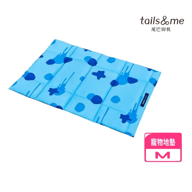 【tails&me 尾巴與我】尾巴探險記/墨點寵物地墊 M