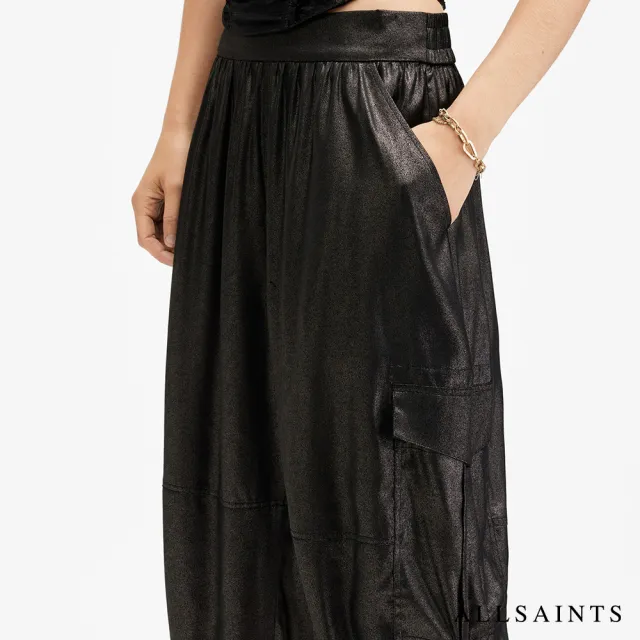 【ALLSAINTS】KAYE 高腰軍裝長褲 W064TB(舒適版型)