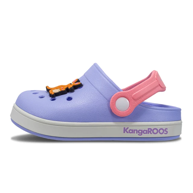 KangaROOS 美國袋鼠鞋 童鞋 AERO布希鞋/運動/穿搭/生活 紫粉(KK31897)