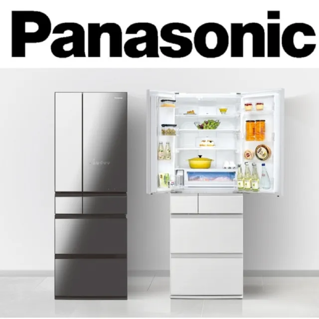 【Panasonic 國際牌】日本製一級520公升無邊框鏡面6門電冰箱(NR-F521HX)