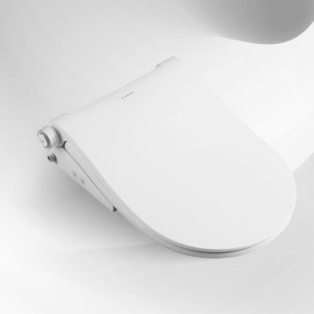 【KARAT 凱樂】e-wash_U系列側進水CP-504智能馬桶座(無遙控型 -不含安裝)