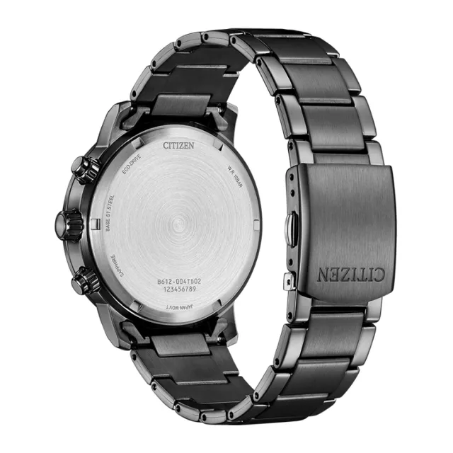 【CITIZEN 星辰】Chronograph 亞洲限定 光動能計時腕錶/43.0mm(CA0845-83L)