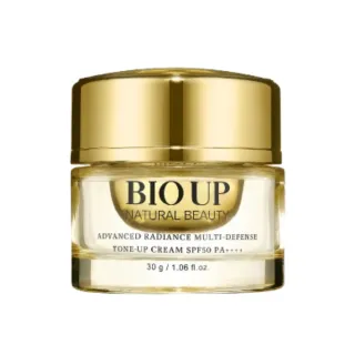 【BIO UP 自然美】全效防護光采素顏霜 SPF50 PA++++ 30g/瓶(1入)