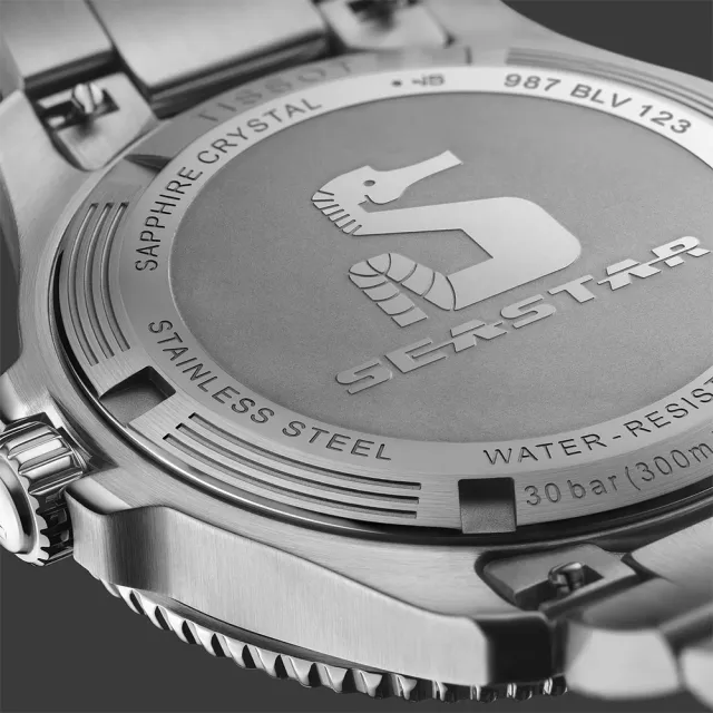 【TISSOT 天梭】Seastar 海星陶瓷錶 圈300米潛水錶  機械錶  手錶 情人節 禮物(T1204071109101)