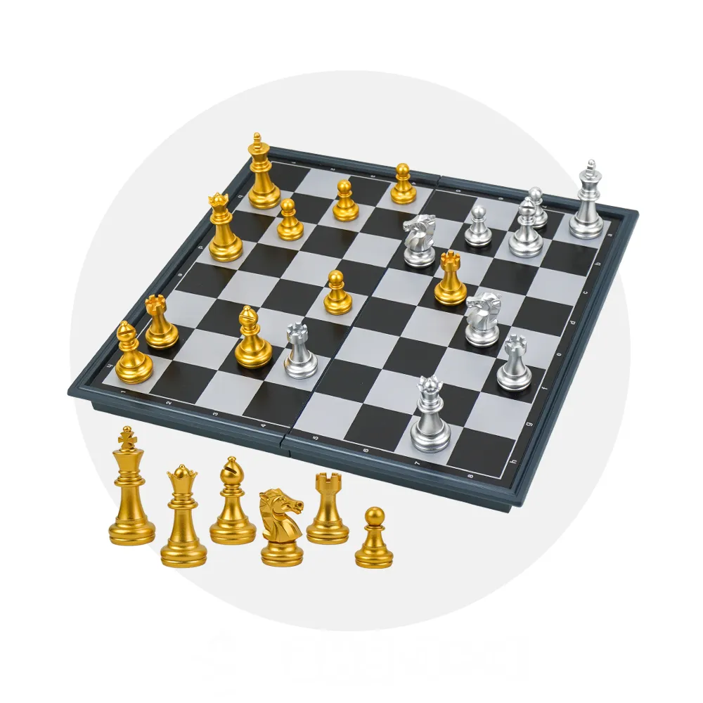 888ezgo】磁性西洋棋（金銀版）（益智）（折疊收納攜帶方便） - momo購物網- 好評推薦-2026年1月