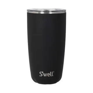 【S’well】Tumbler不鏽鋼滑蓋保溫杯 曜石黑530ml / swell 保溫杯 保冷保冰杯 推蓋直飲杯 環保杯 隨行杯