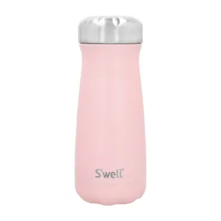 【S’well】Traveler不鏽鋼保溫瓶 櫻花粉470ml / swell 保溫杯 保冷保冰杯 水壺 環保杯 隨行杯