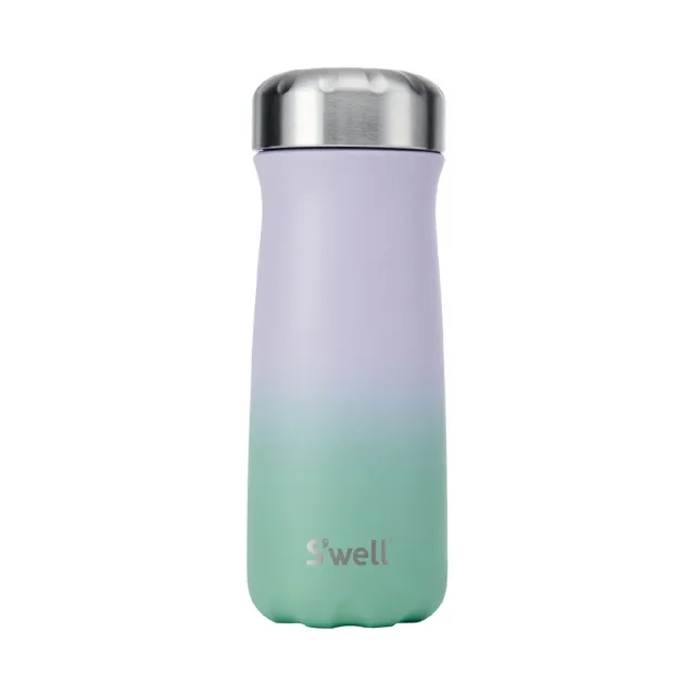 【S’well】美國 Traveler不鏽鋼保溫瓶 粉彩薰衣草470ml / swell 保溫杯 保冰杯 水壺 環保杯