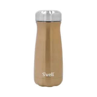 【S’well】Traveler不鏽鋼保溫瓶 香檳金470ml / swell 保溫杯 保冷保冰杯 水壺 環保杯 隨行杯