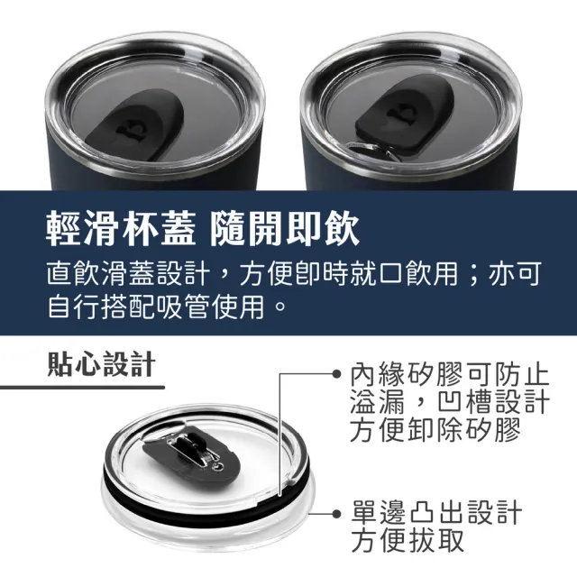【S’well】美國 Tumbler不鏽鋼滑蓋保溫杯 海軍藍530ml / swell 保溫杯 保冰杯 推蓋直飲杯