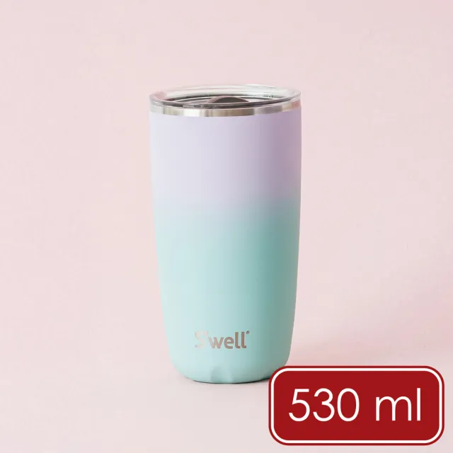 【S’well】美國 Tumbler不鏽鋼滑蓋保溫杯 粉彩薰衣草530ml / swell 保溫杯 保冰杯 直飲杯