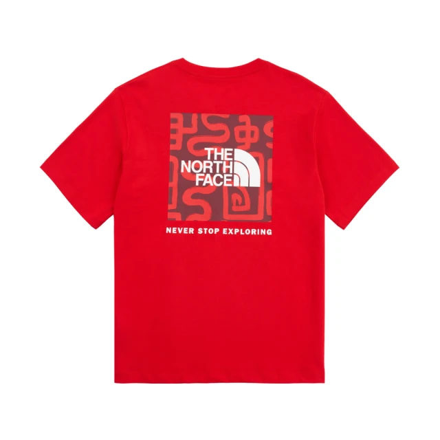 The North Face 北臉 短袖上衣 男 女 中性 U LNY SS RLX TEE 紅 NF0A8CFU682