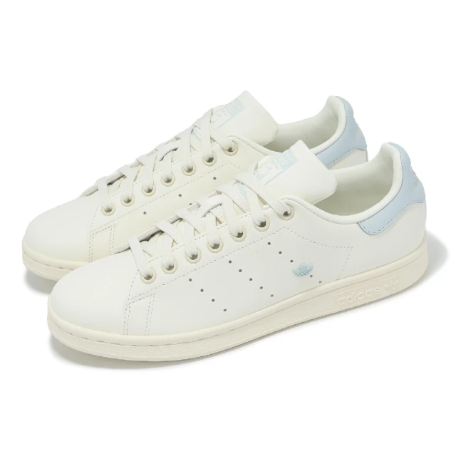 adidas 愛迪達 休閒鞋 Stan Smith W 女鞋 米白 藍 史密斯 皮革 經典 小白鞋 愛迪達(IE0461)