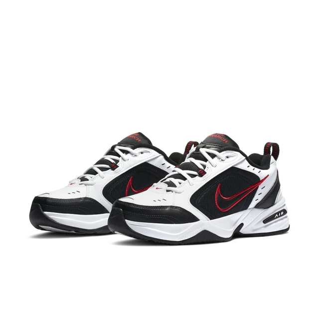 NIKE 耐吉 訓練鞋 男鞋 運動鞋 緩震 AIR MONARCH IV 白黑 415445-101(3X2514)