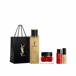 【YSL】官方直營 2024金緻奢華賦活水眼組(喚顏露150ml+眼霜15ml)