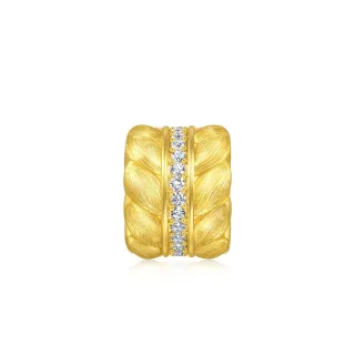 【點睛品】Charme Mini 萬事順遂 黃金鑽石串珠