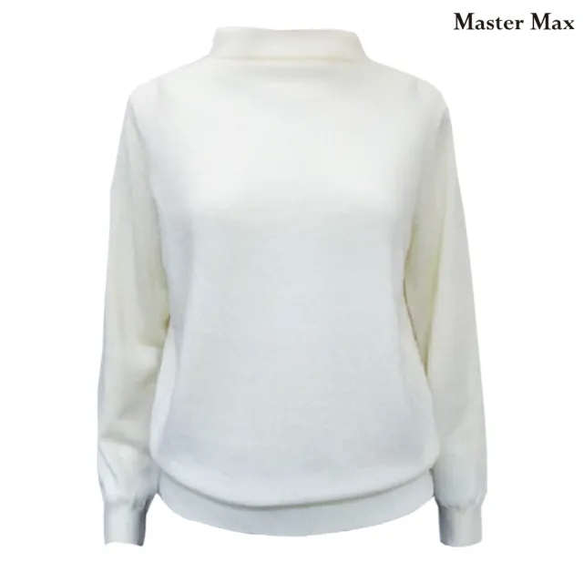 【Master Max】半高領美麗諾羊毛保暖毛衣(8428038)